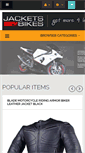 Mobile Screenshot of jackets4bikes.com